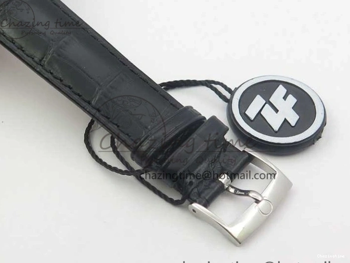 0316 MultiPurpose De Ville Prestige Real PR SS ZF 1:1 Best Edition White Dial Blue Markers on Black Leather Strap MIYOTA 7941